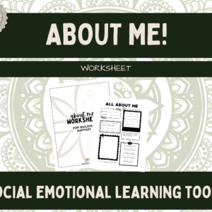 About Me Worksheet Resource: Fostering Self-Awareness and Classroom Community